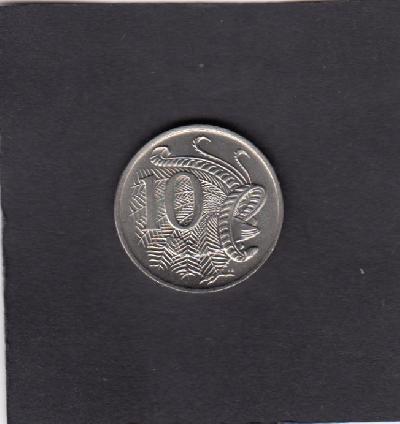 Beschrijving: 10 Cent ELIZABETH II